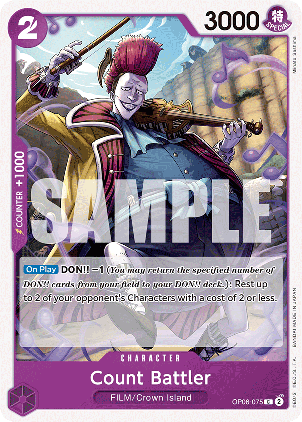 Count Battler — OP06-075 OP06-075