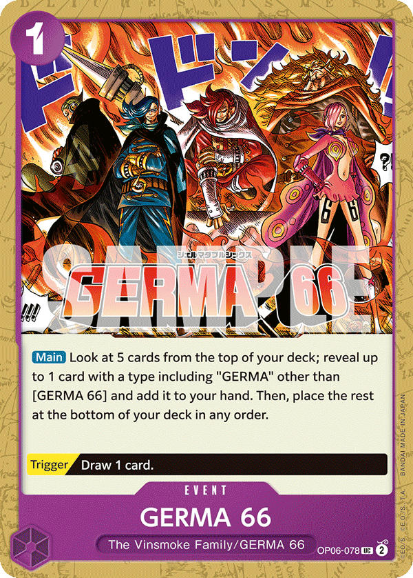 GERMA 66 — OP06-078 OP06-078