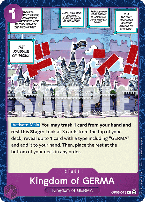 Kingdom of GERMA — OP06-079 OP06-079
