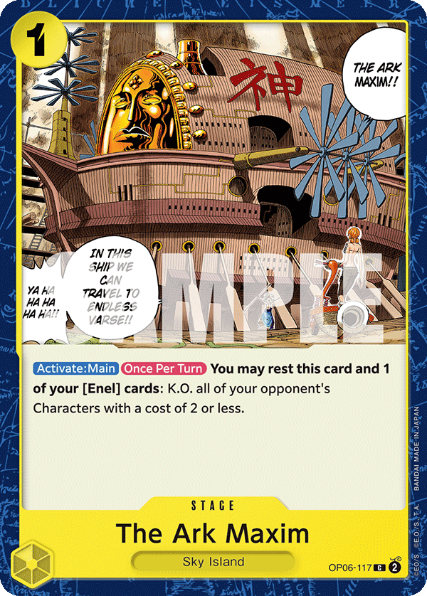 The Ark Maxim — OP06-117 OP06-117