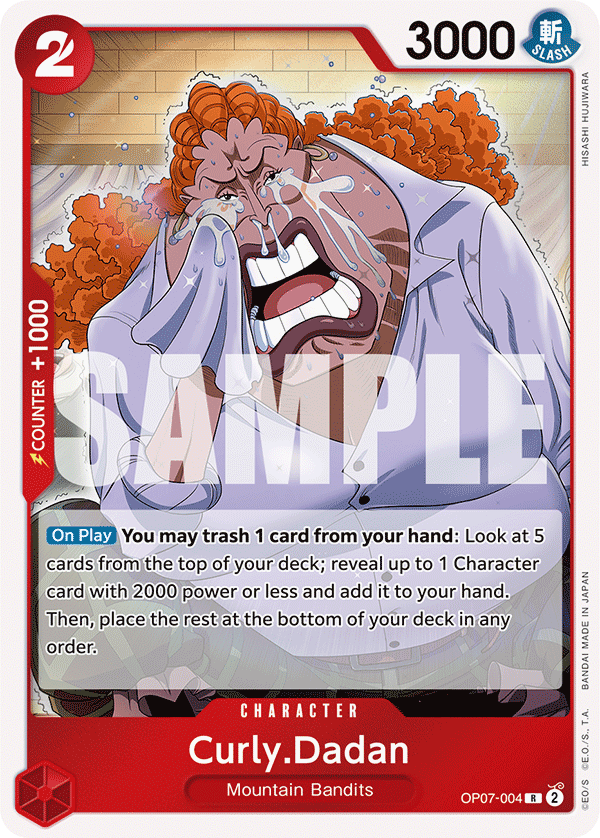 Curly.Dadan — OP07-004 OP07-004