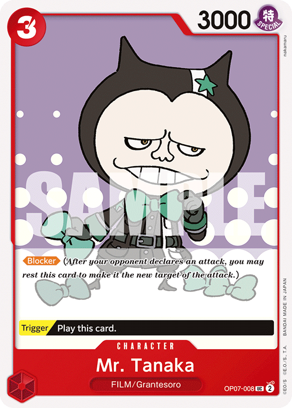Mr. Tanaka — OP07-008 OP07-008