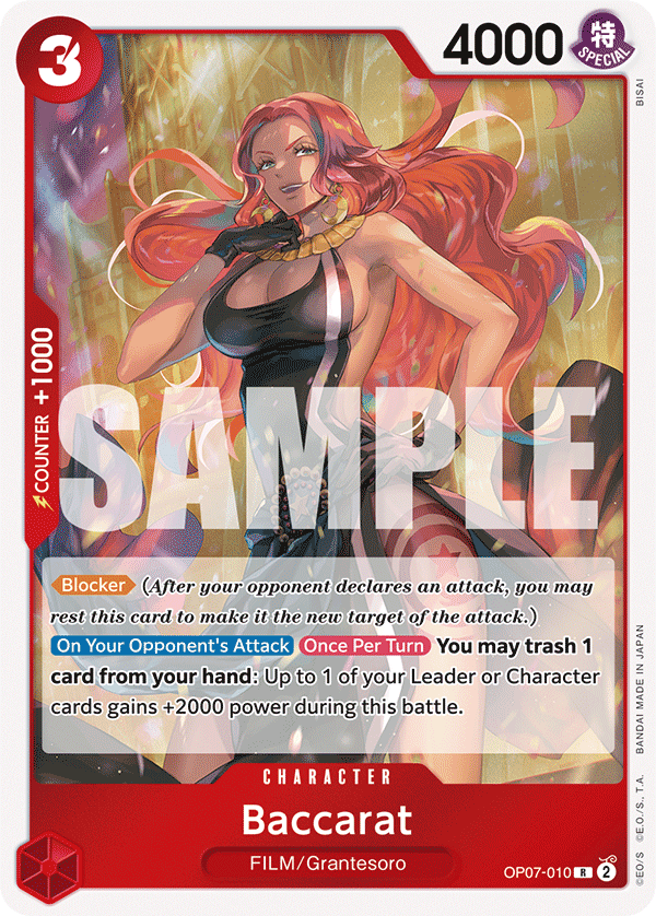 Baccarat — OP07-010 OP07-010
