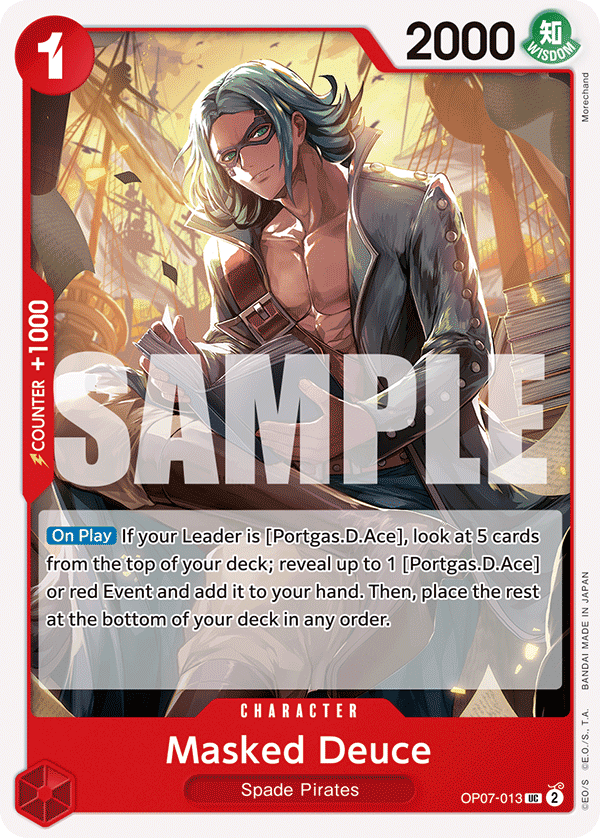 Masked Deuce — OP07-013 OP07-013
