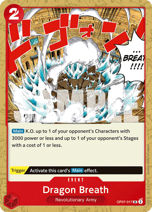 Dragon Breath — OP07-017 OP07-017