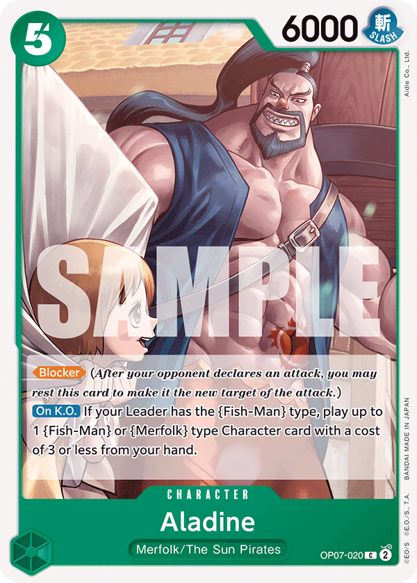 Aladine — OP07-020 OP07-020