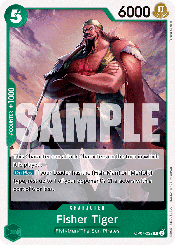 Fisher Tiger — OP07-032 OP07-032