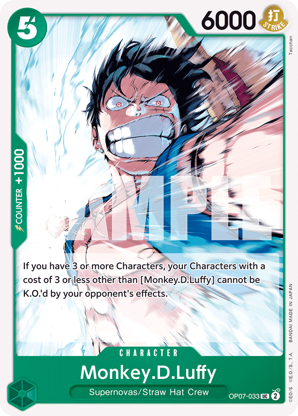 Monkey.D.Luffy — OP07-033 OP07-033
