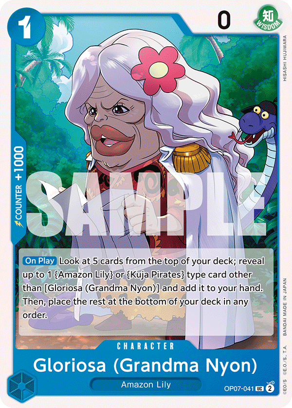 Gloriosa (Grandma Nyon) — OP07-041 OP07-041
