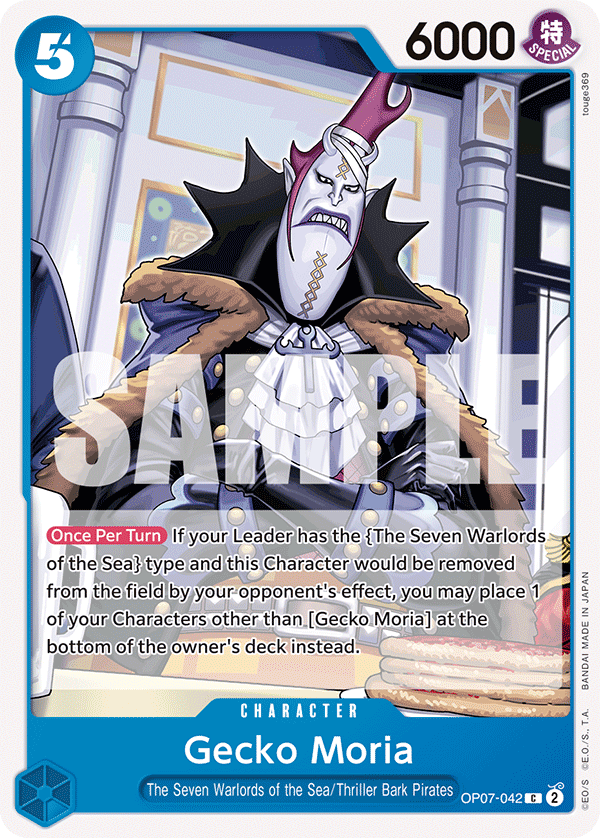 Gecko Moria — OP07-042 OP07-042