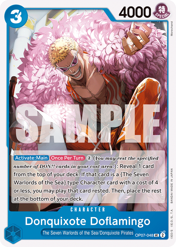 Donquixote Doflamingo — OP07-048 OP07-048