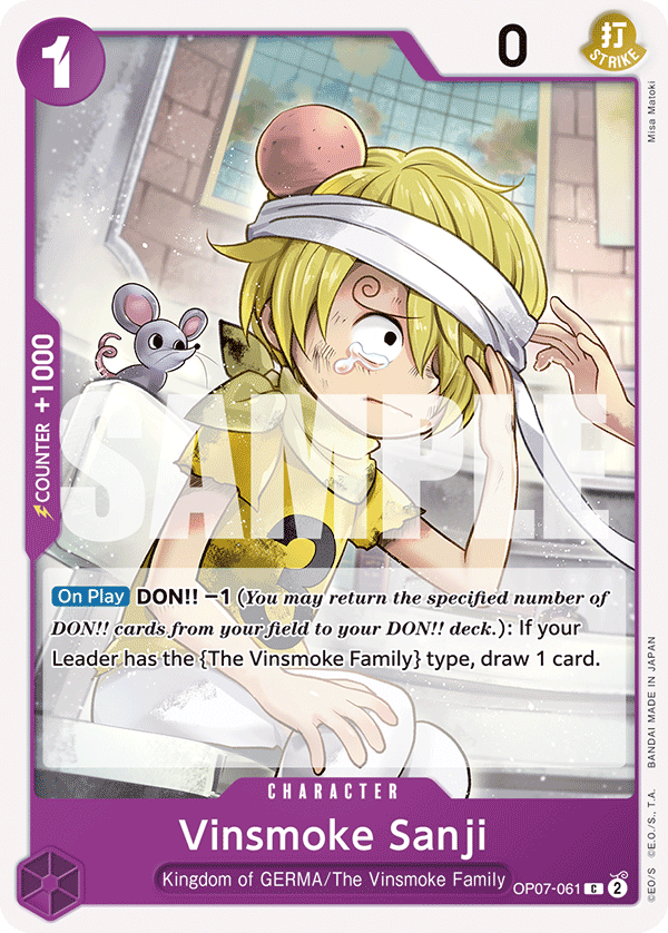 Vinsmoke Sanji — OP07-061 OP07-061
