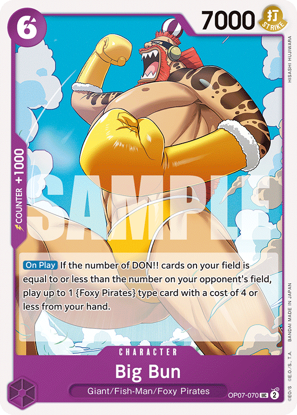 Big Bun — OP07-070 OP07-070