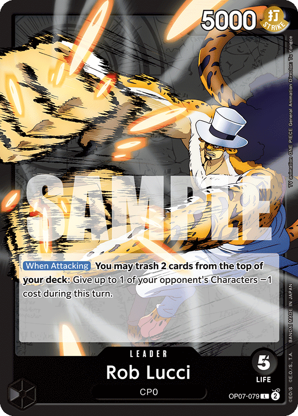 Rob Lucci — OP07-079 OP07-079