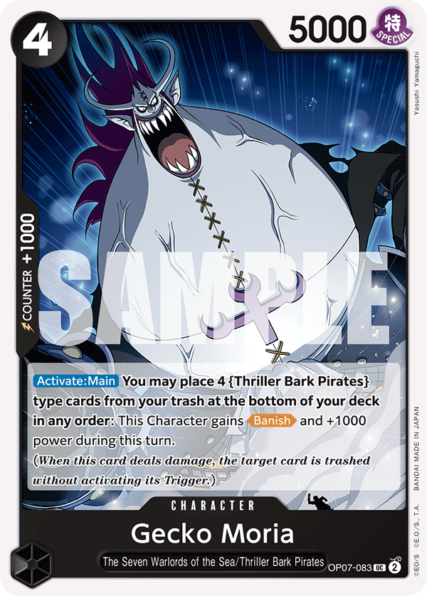 Gecko Moria — OP07-083 OP07-083