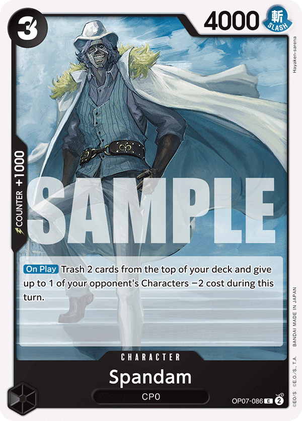Spandam — OP07-086 OP07-086