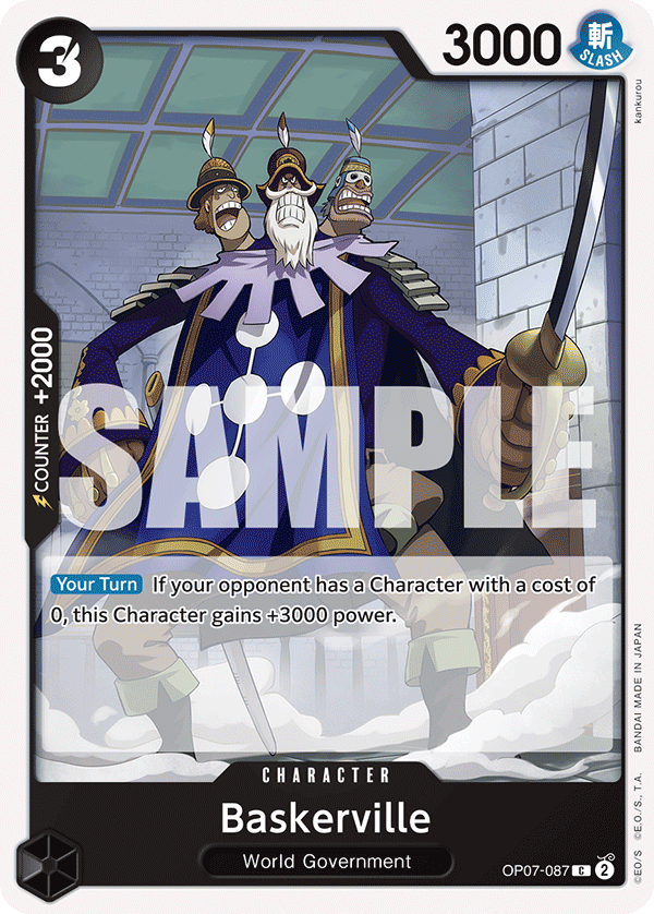 Baskerville — OP07-087 OP07-087