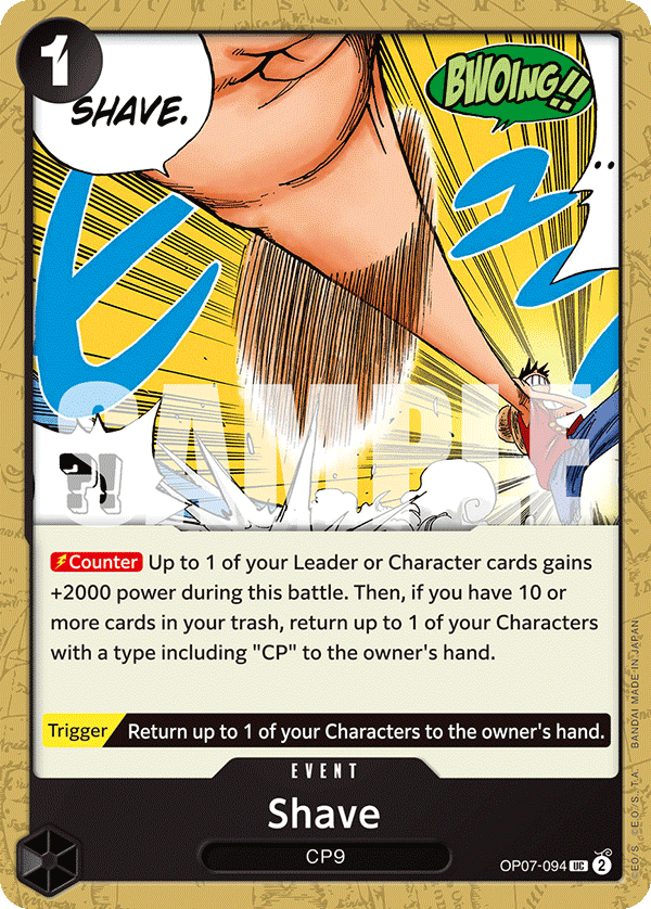 Shave — OP07-094 OP07-094