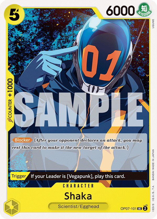 Shaka — OP07-101 OP07-101