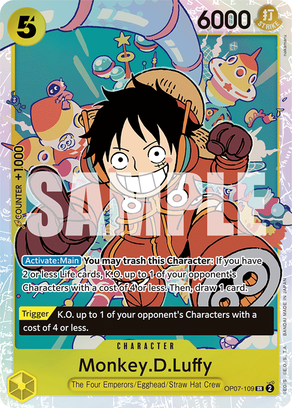 Monkey.D.Luffy — OP07-109 OP07-109