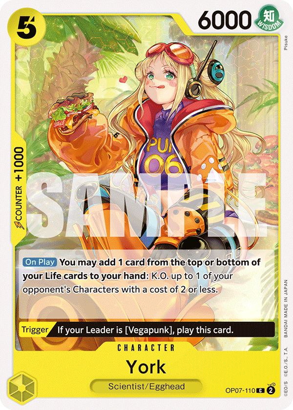 York — OP07-110 OP07-110