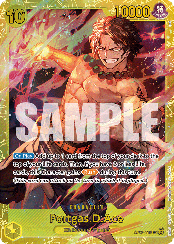 Portgas.D.Ace — OP07-119 OP07-119