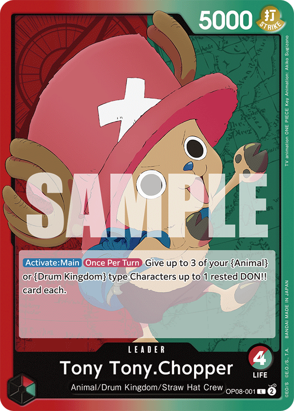 Tony Tony.Chopper — OP08-001 OP08-001