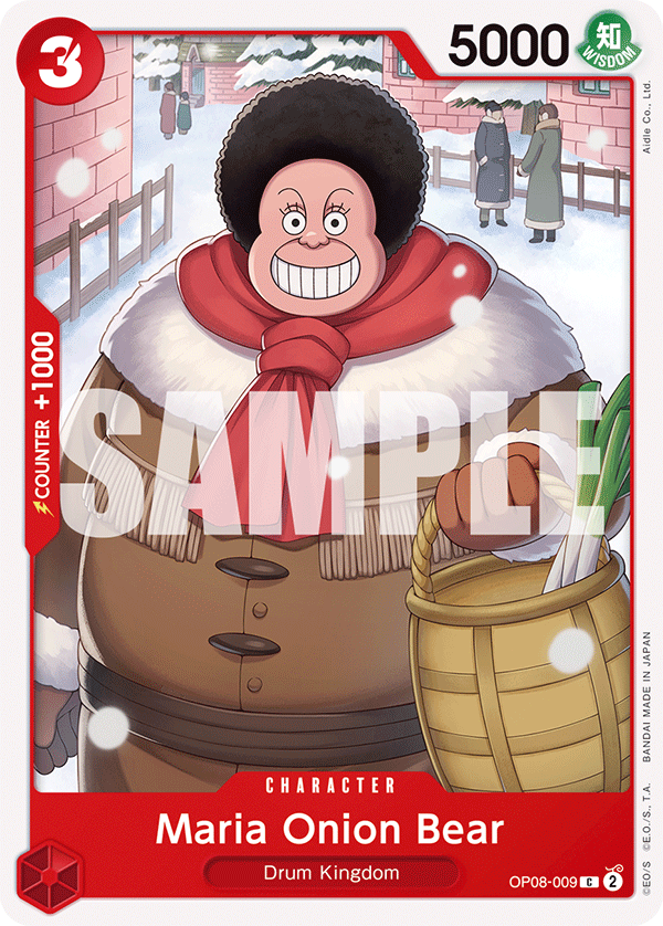 Maria Onion Bear — OP08-009 OP08-009