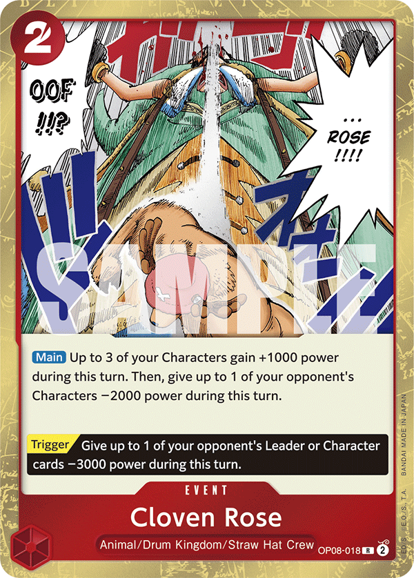 Cloven Rose — OP08-018 OP08-018