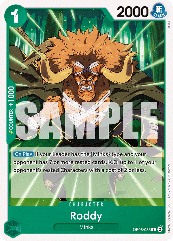 Roddy — OP08-033 OP08-033