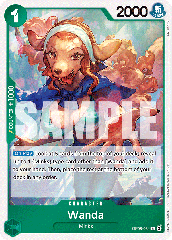 Wanda — OP08-034 OP08-034