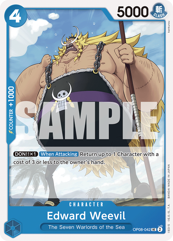 Edward Weevil — OP08-042 OP08-042