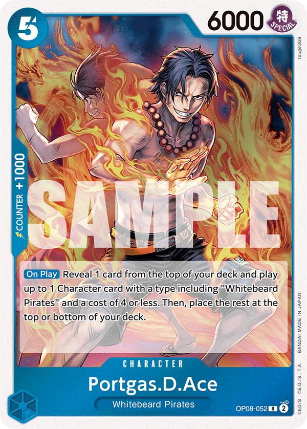 Portgas.D.Ace — OP08-052 OP08-052