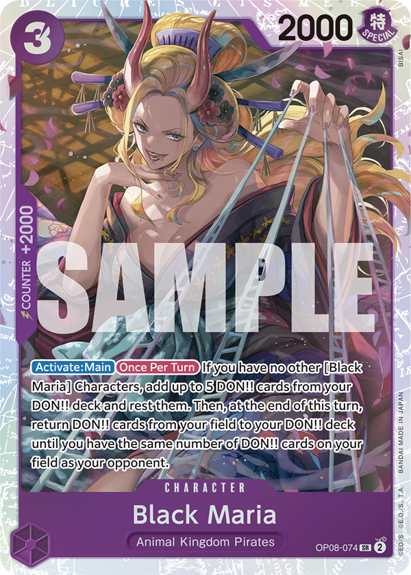Black Maria — OP08-074 OP08-074