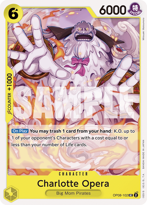 Charlotte Opera — OP08-102 OP08-102