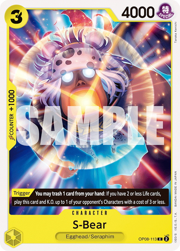 S-Bear — OP08-113 OP08-113