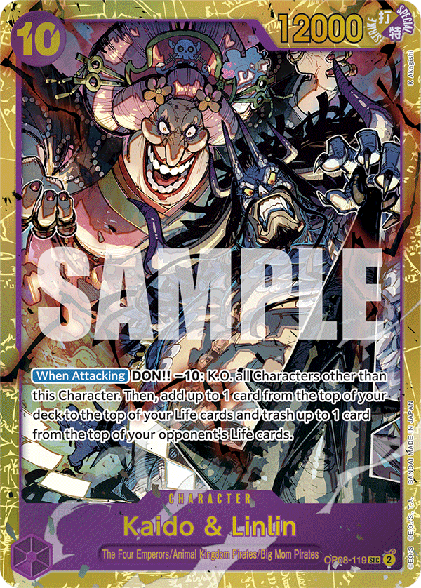 Kaido &amp; Linlin — OP08-119 OP08-119