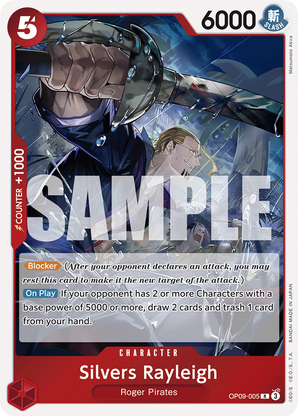 Silvers Rayleigh — OP09-005 OP09-005