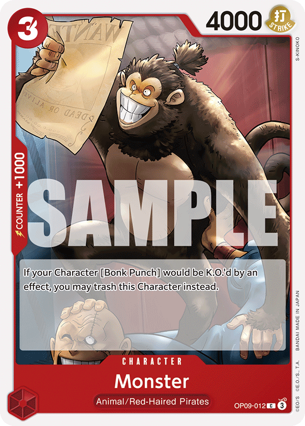 Monster — OP09-012 OP09-012