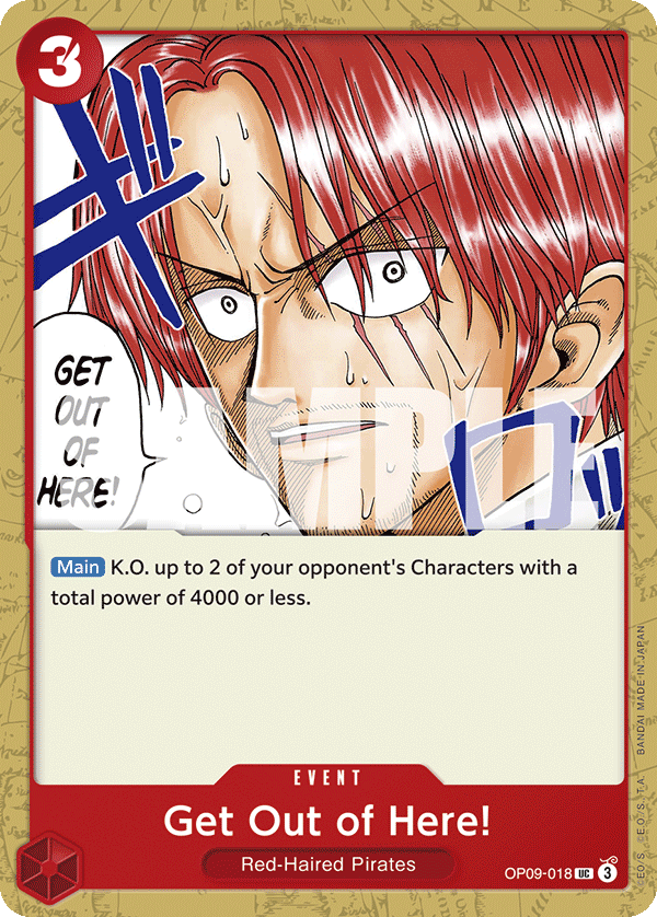 Get Out of Here! — OP09-018 OP09-018