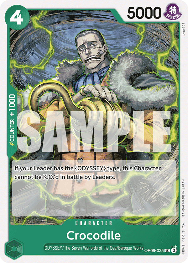 Crocodile — OP09-025 OP09-025