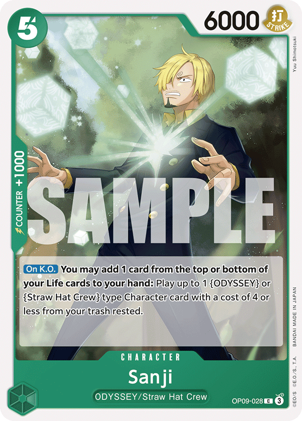 Sanji — OP09-028 OP09-028