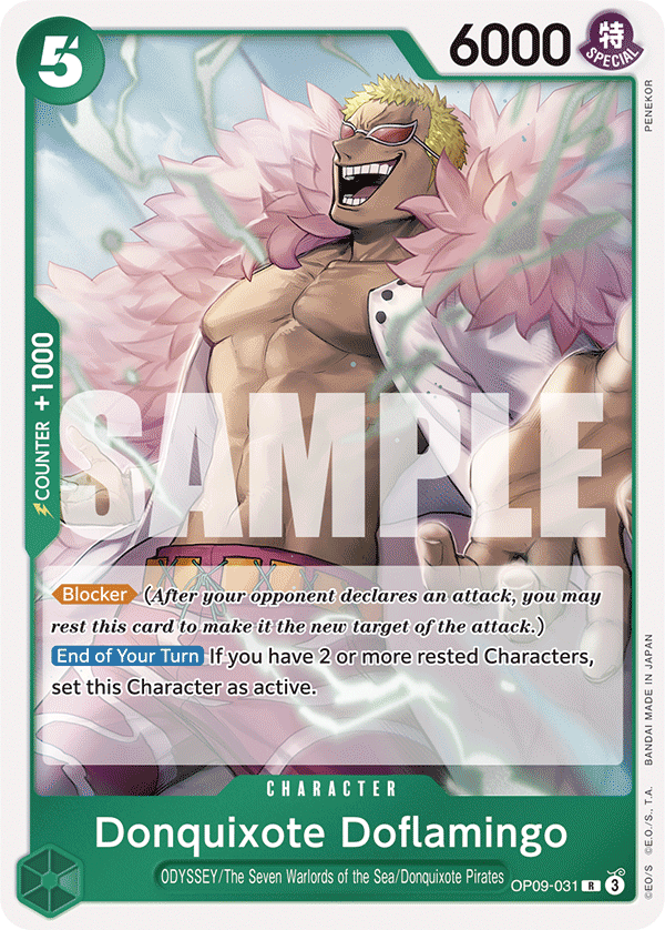 Donquixote Doflamingo — OP09-031 OP09-031
