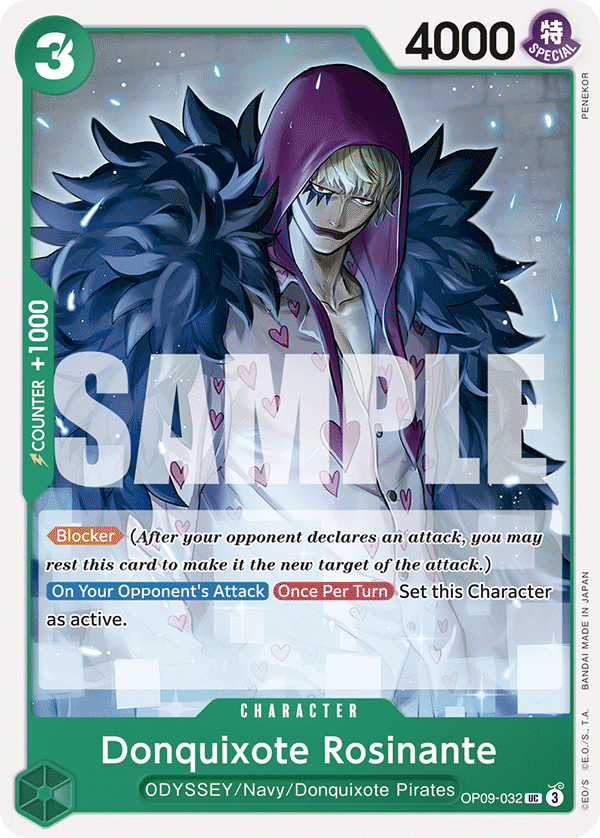 Donquixote Rosinante — OP09-032 OP09-032