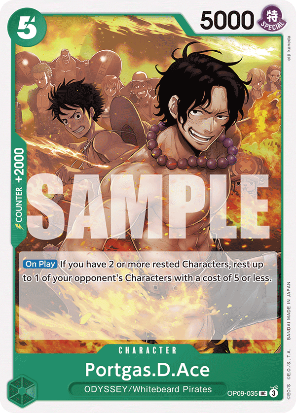 Portgas.D.Ace — OP09-035 OP09-035