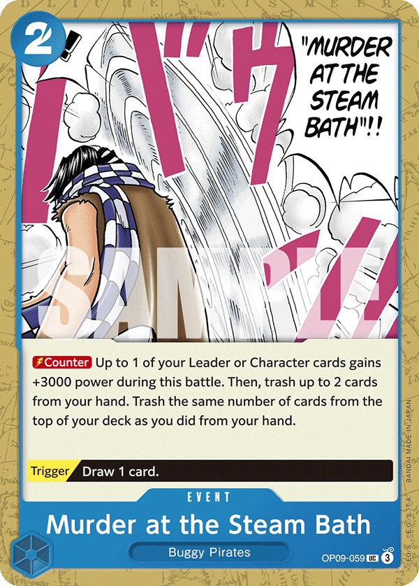 Murder at the Steam Bath — OP09-059 OP09-059