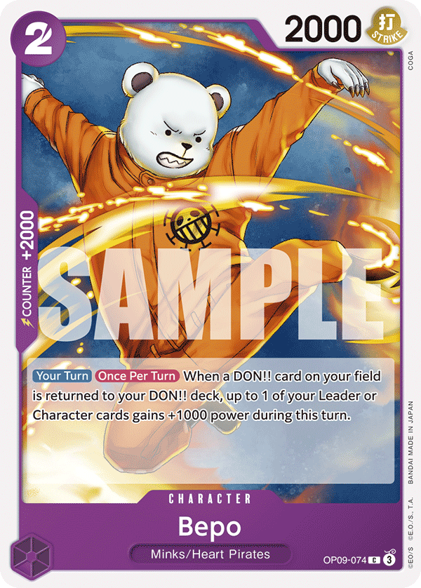 Bepo — OP09-074 OP09-074