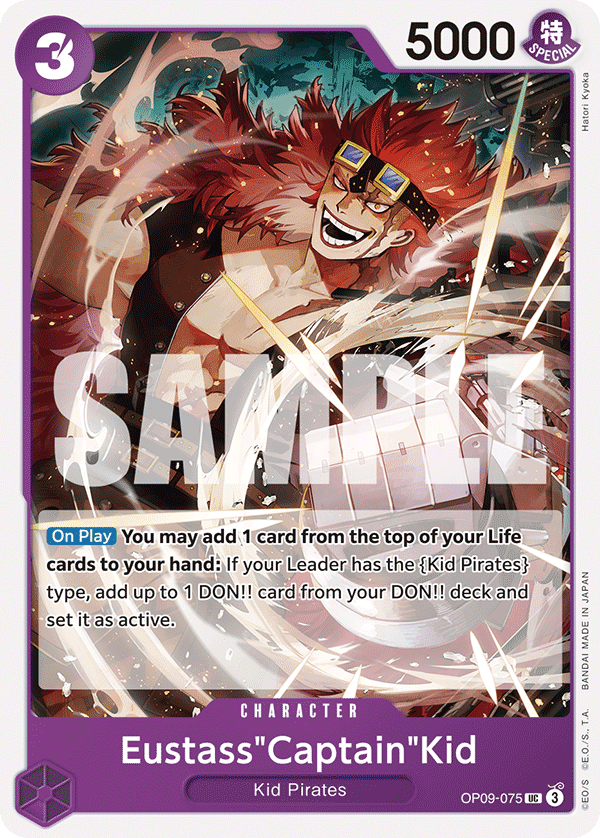 Eustass"Captain"Kid — OP09-075 OP09-075