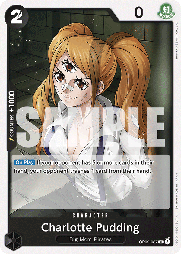Charlotte Pudding — OP09-087 OP09-087