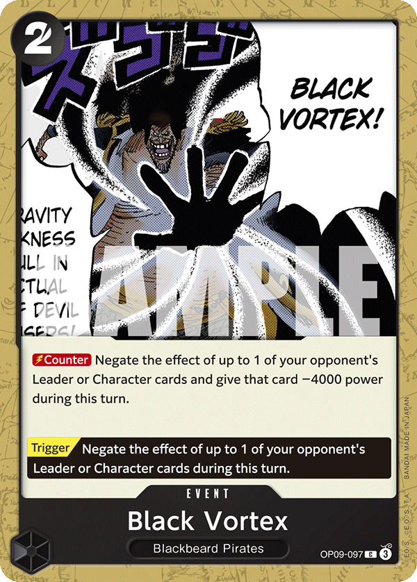 Black Vortex — OP09-097 OP09-097